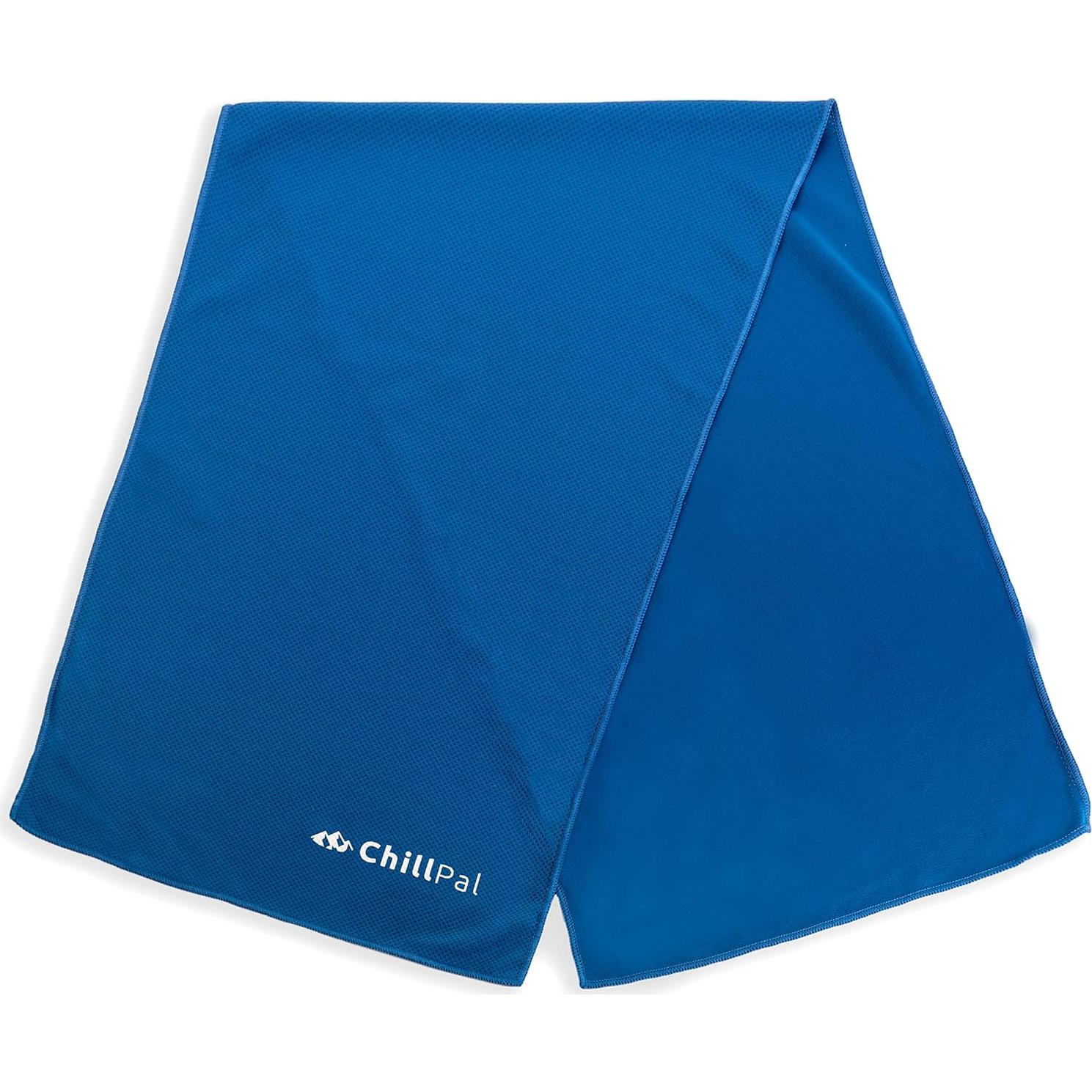 Toalla de Enfriamiento Chill Pal Azul 30.48x101.6 cm Transpirable