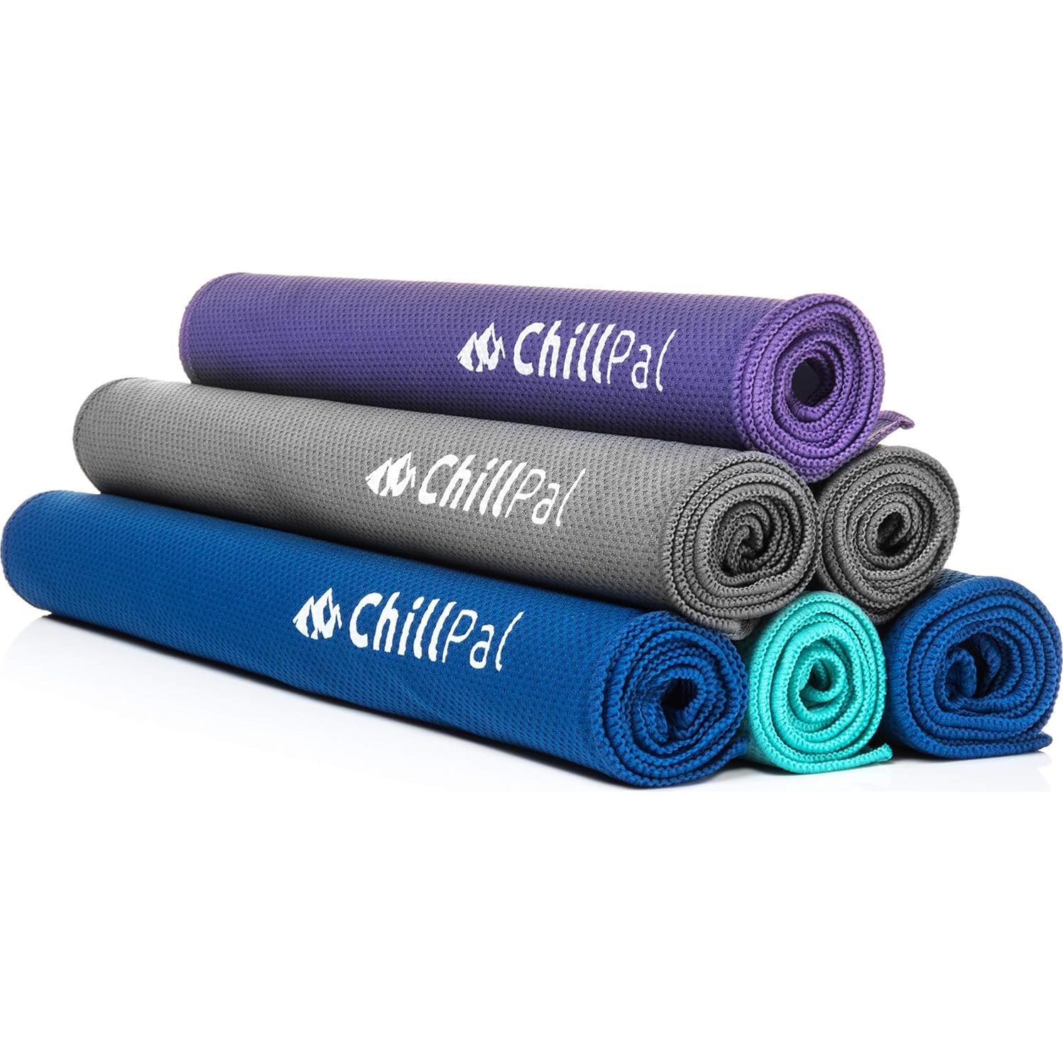 Toalla de Enfriamiento Chill Pal Azul 30.48x101.6 cm Transpirable