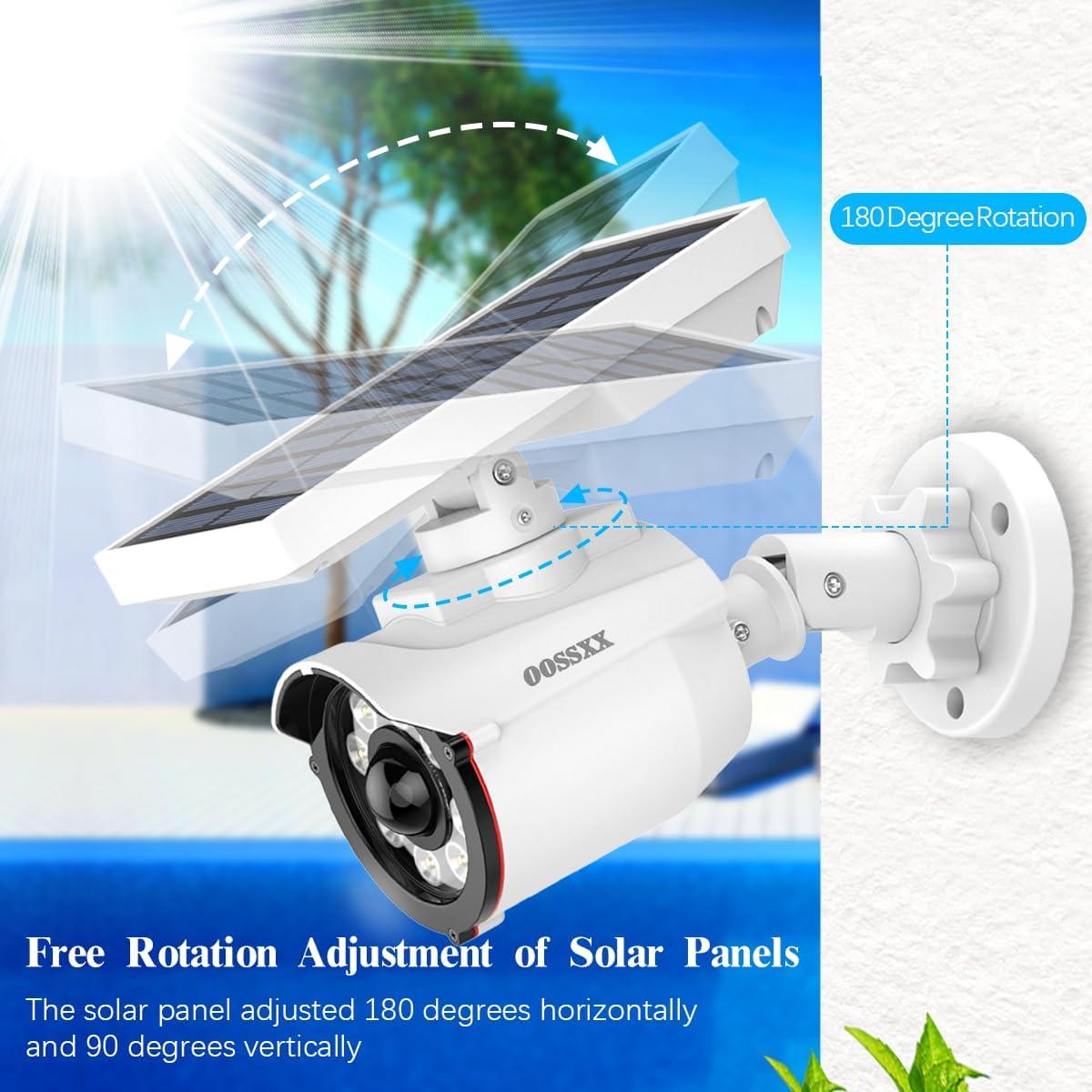 Luz Solar de Seguridad LED OOSSXX con Sensor de Movimiento 800LM