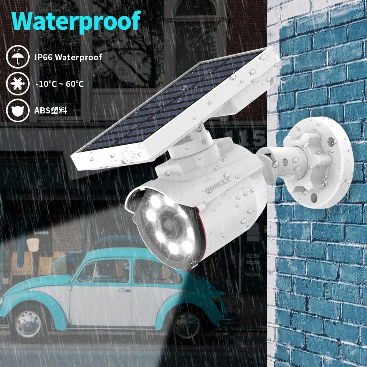 Luz Solar de Seguridad LED OOSSXX con Sensor de Movimiento 800LM