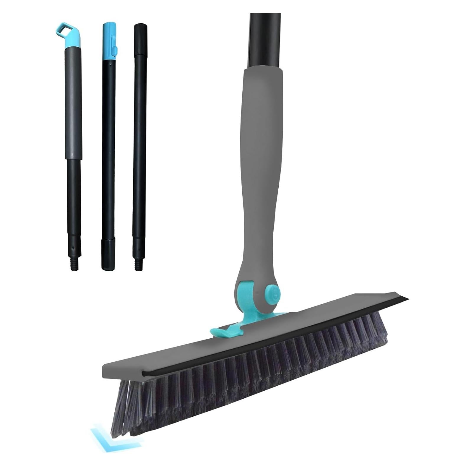 Cepillo de Limpieza de Juntas en Forma de V con Mango Ajustable