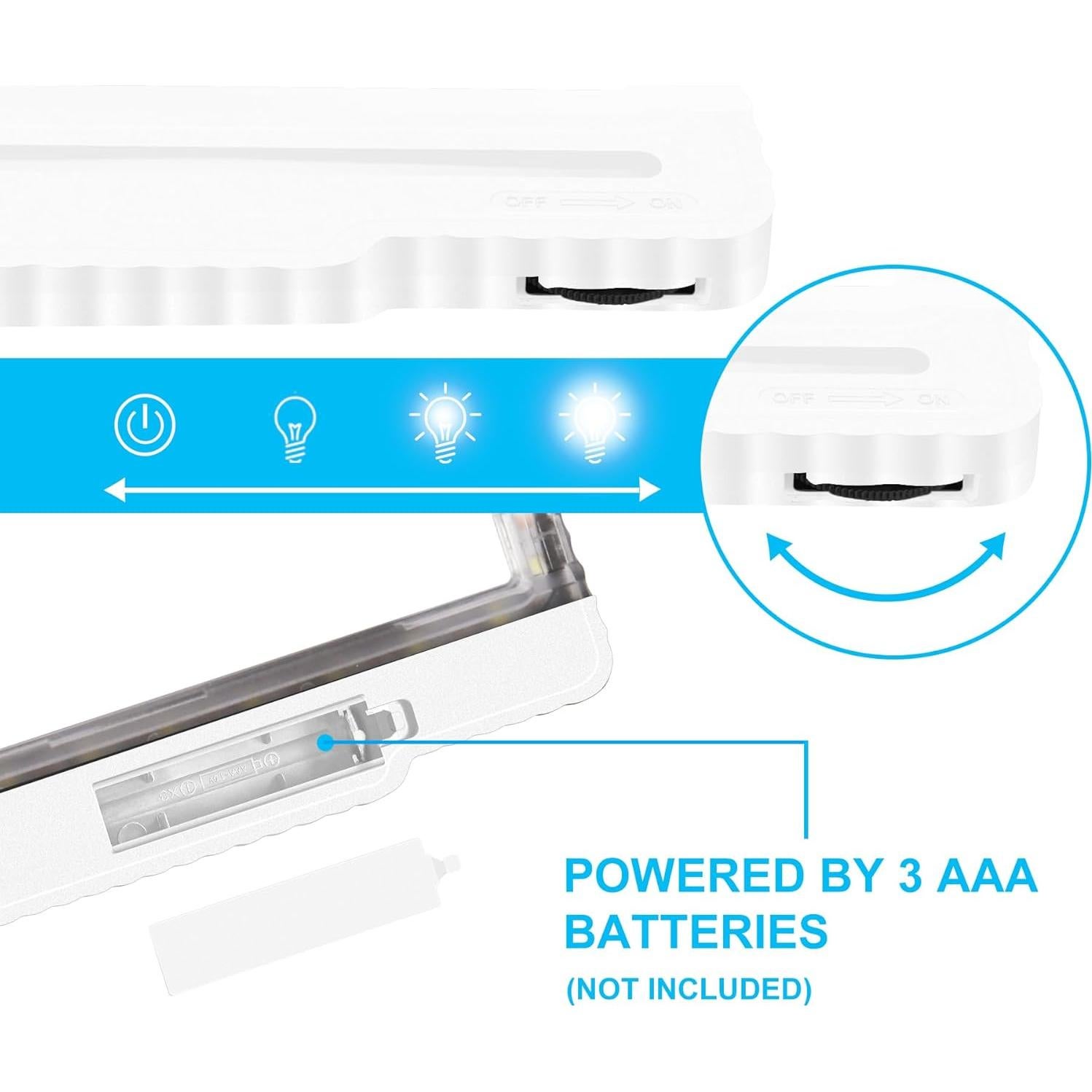 Lupa Iluminada Sin Manos NZQXJXZ 5X con 43 LEDs Ajustables