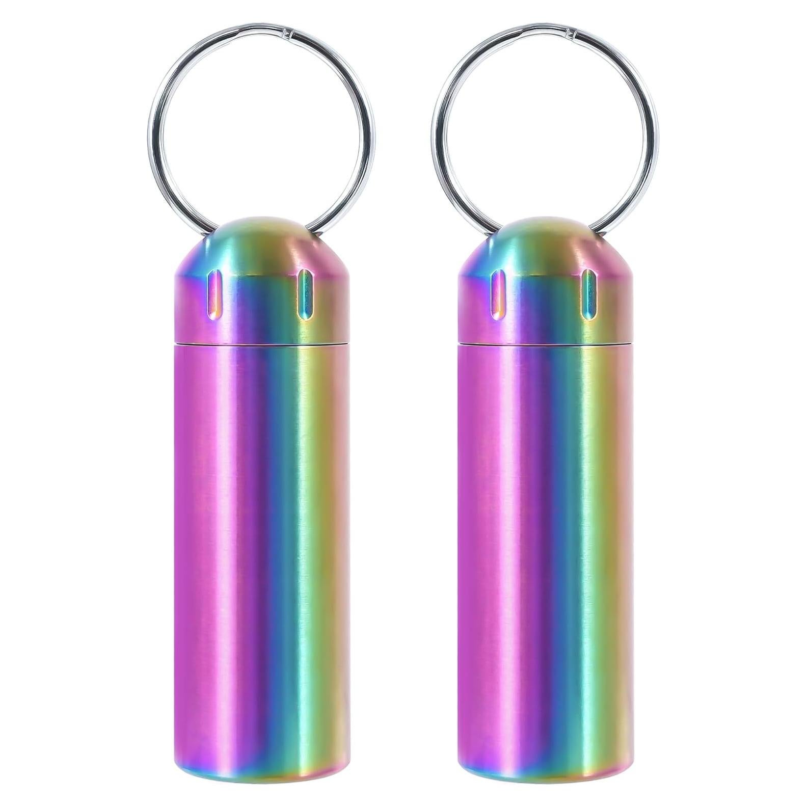 Organizador de Pastillas VTAR 2 Piezas Acero Inoxidable Impermeable