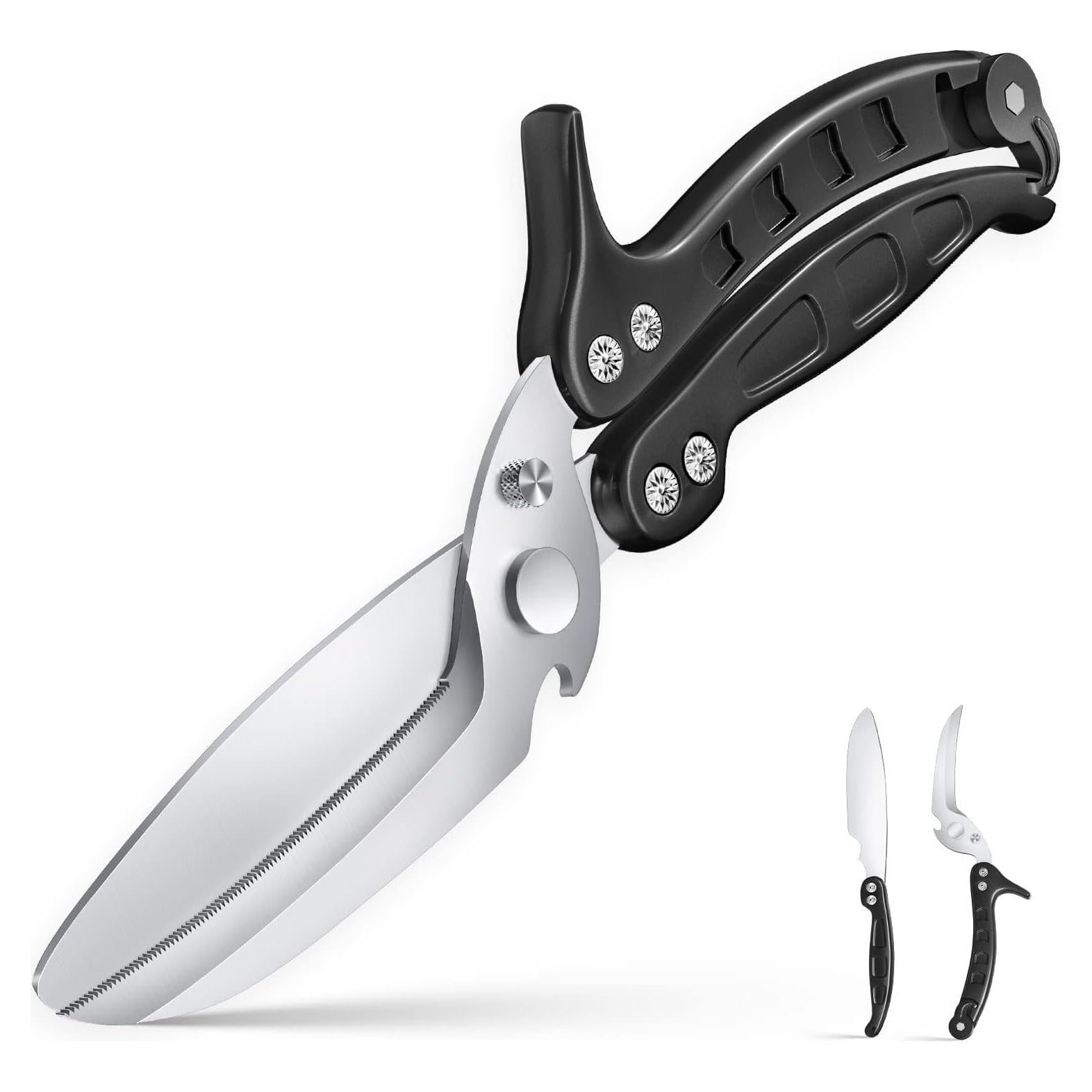 Tijeras de cocina multifuncionales Jasni de acero inoxidable