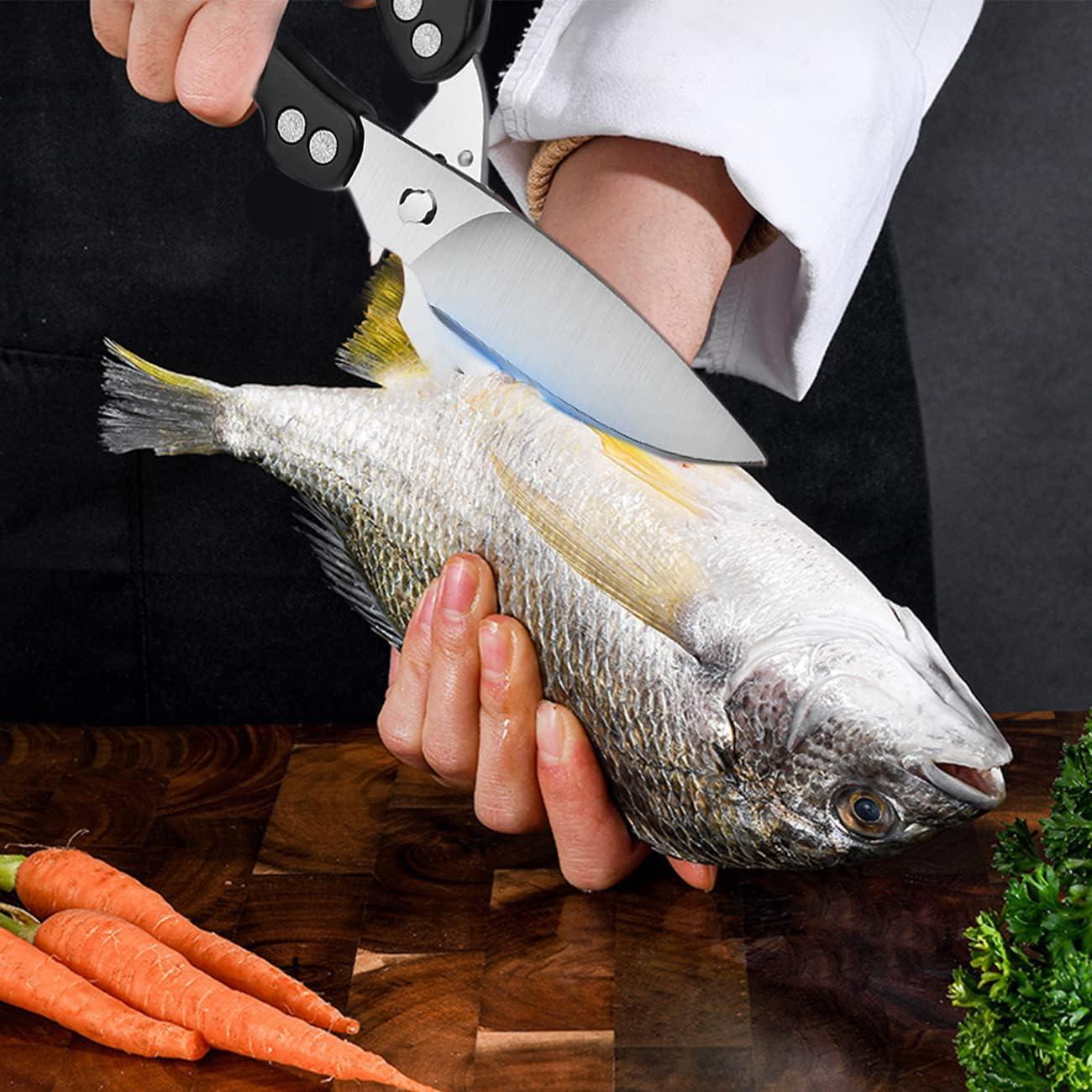 Tijeras de cocina multifuncionales Jasni de acero inoxidable