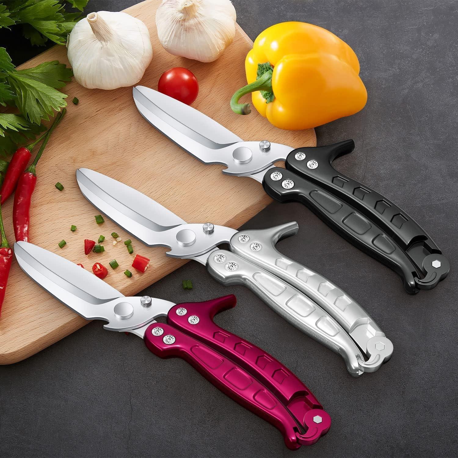 Tijeras de cocina multifuncionales Jasni de acero inoxidable