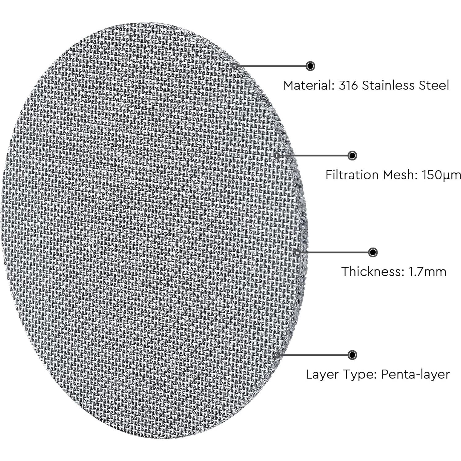 Pantalla de Puck Normcore 53.3mm con Soporte - 2 Paquetes