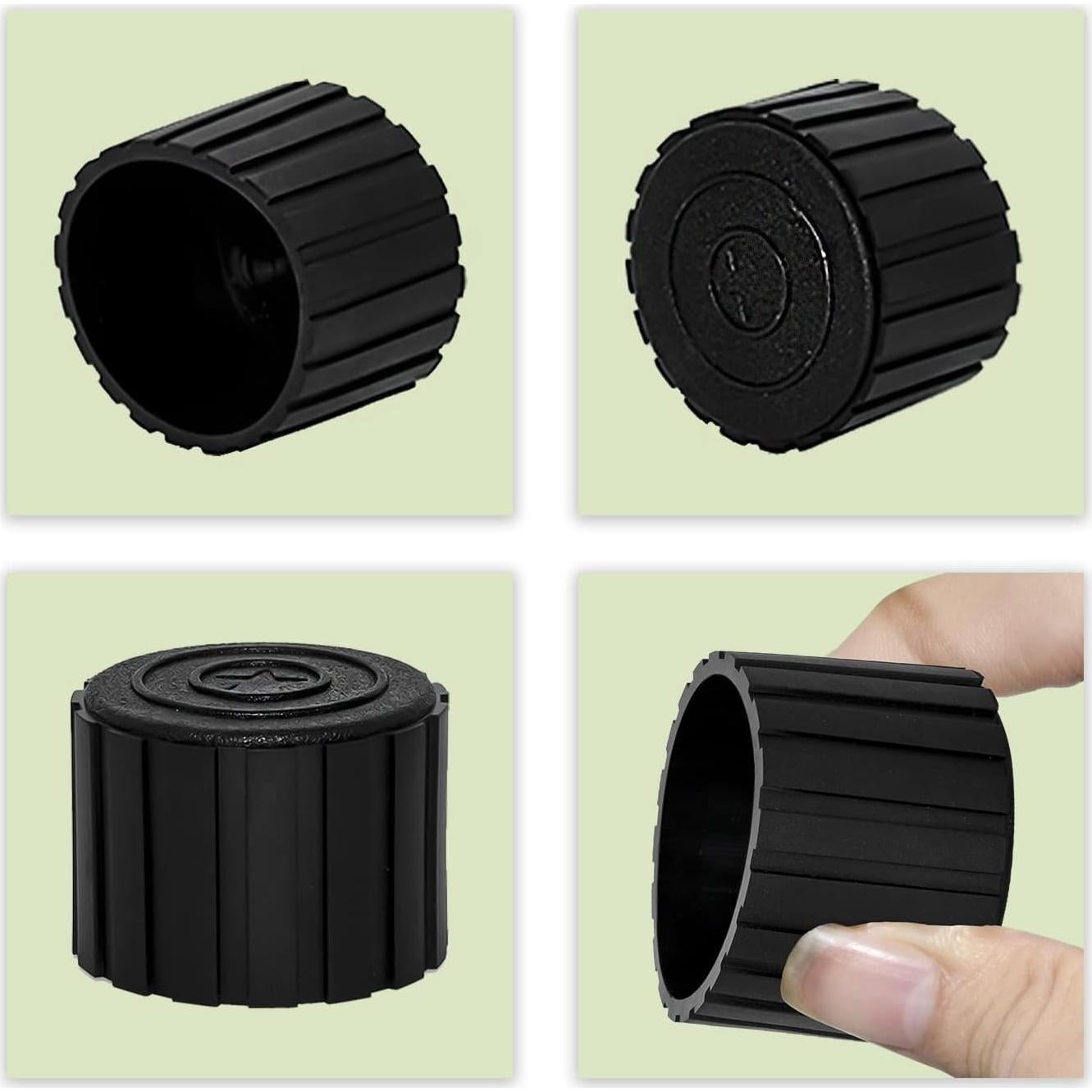 Tapas de patas de silla Flyshop, protectores de goma 38 mm, 4 PCS