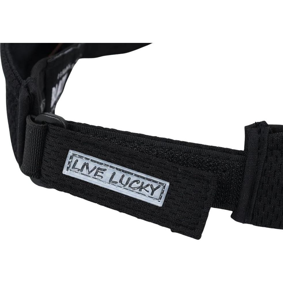 Visera Ajustable Transparente Black Clover Talla Única Negra