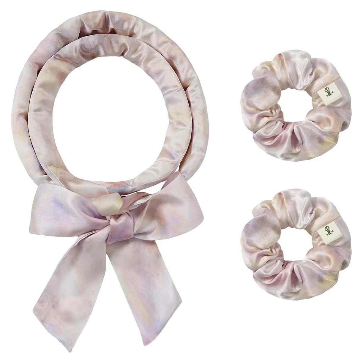 Rizador de Cabello Sin Calor LILYSILK 100% Seda Set 3 Piezas