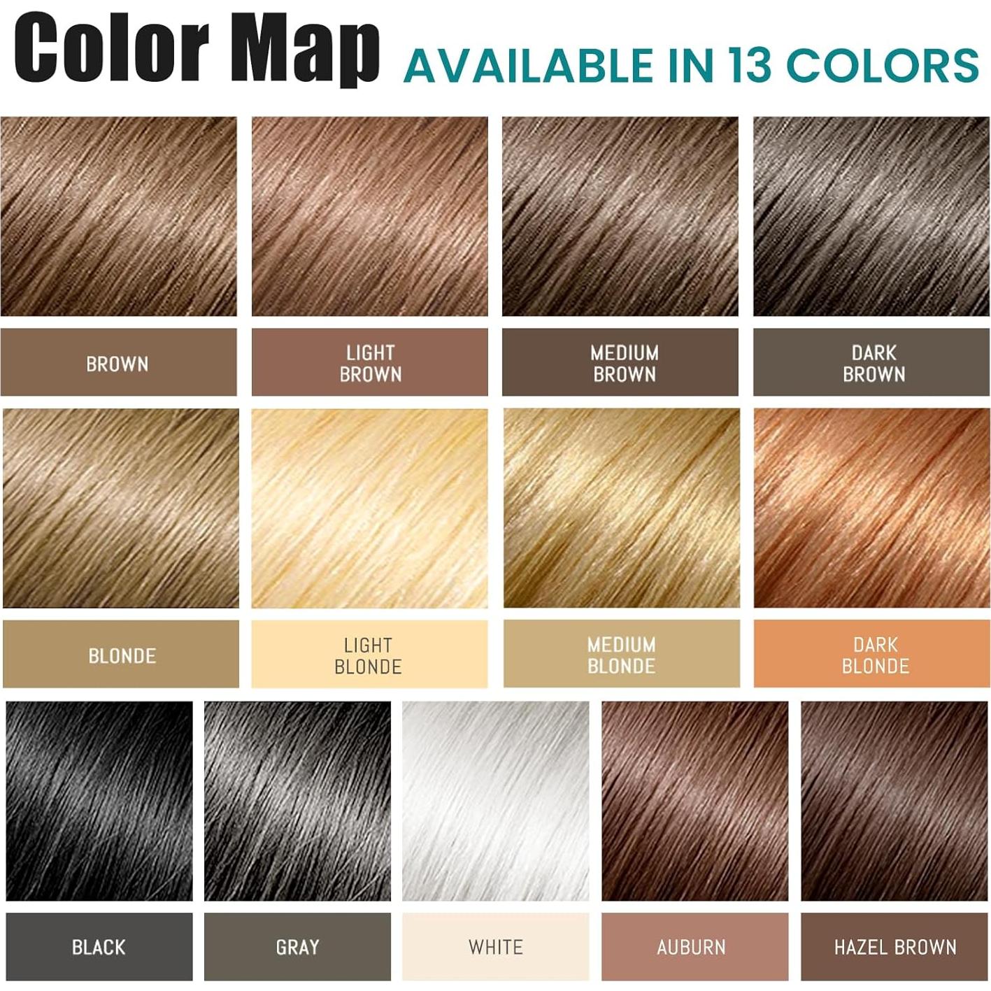 Polvo Retoque Raíces BRIMFULITE Castaño Claro 0.14 oz