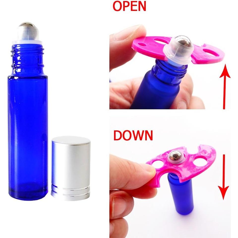 Abrebotellas de Aceite Esencial Wopanxye - Paquete de 3 Colores