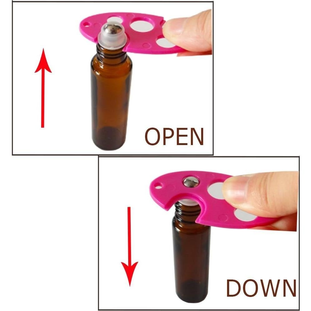 Abrebotellas de Aceite Esencial Wopanxye - Paquete de 3 Colores