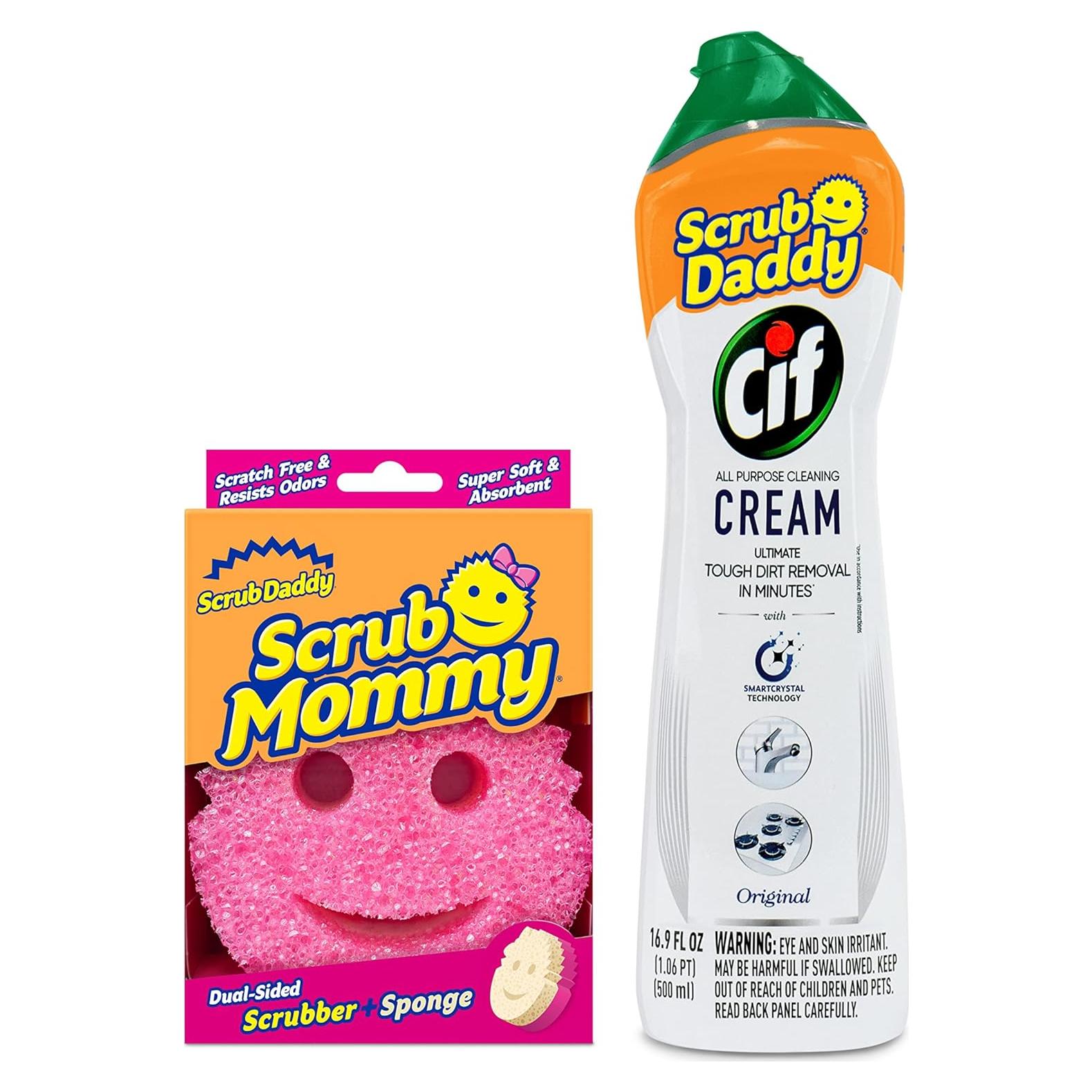 Cif Crema Limpiadora Multiusos 3 Paquetes + Scrub Daddy