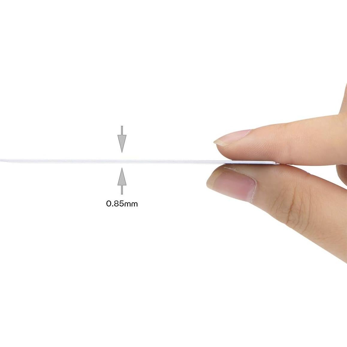 Tarjeta de Bloqueo RFID Manyi 5 Pcs Protección Cartera Negro