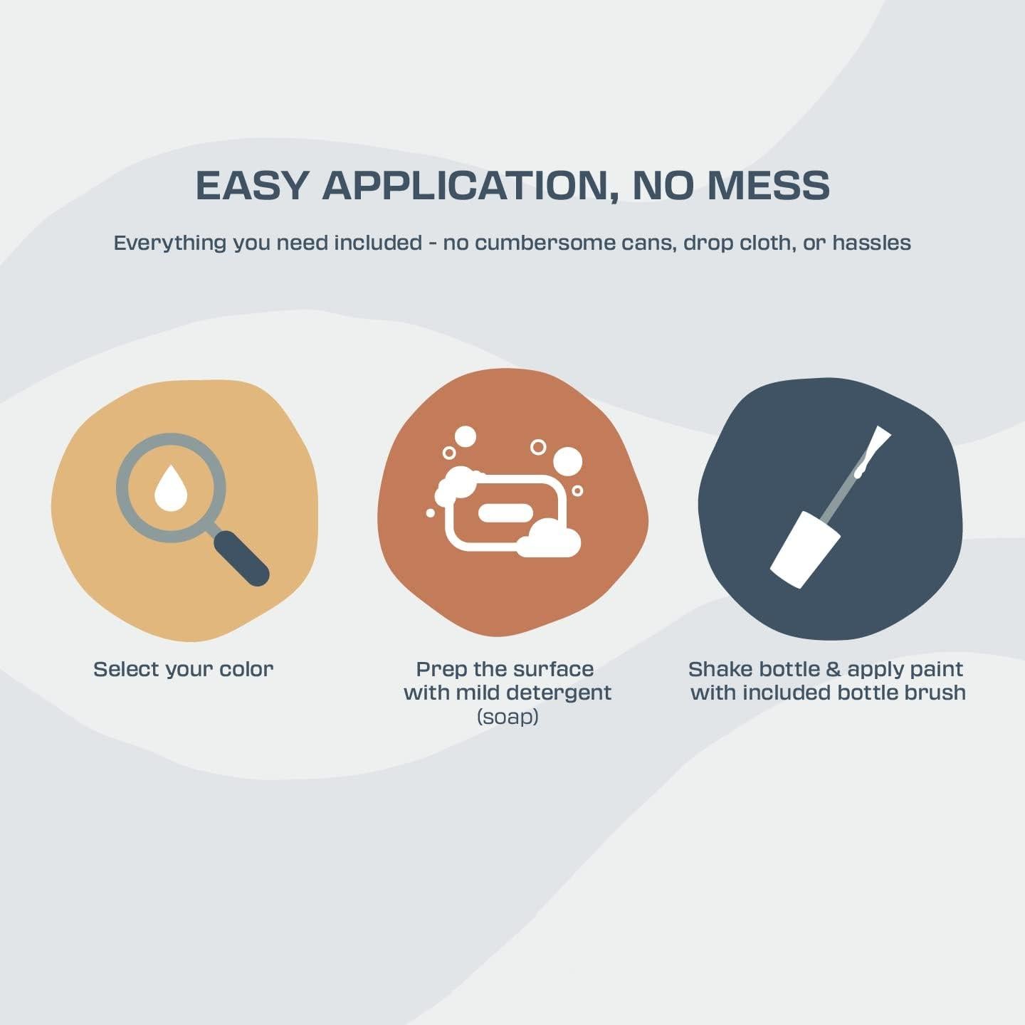 Pintura de Retoque Mate Oslo Home 29.57ml Negra con Brocha