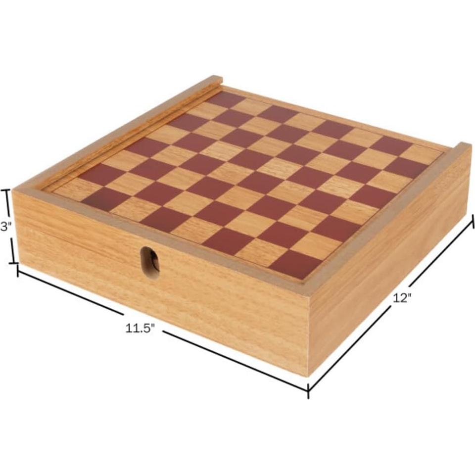 Juego Combo 7-en-1 Hey! Play! para 4 Jugadores - Ajedrez, Ludo y Más