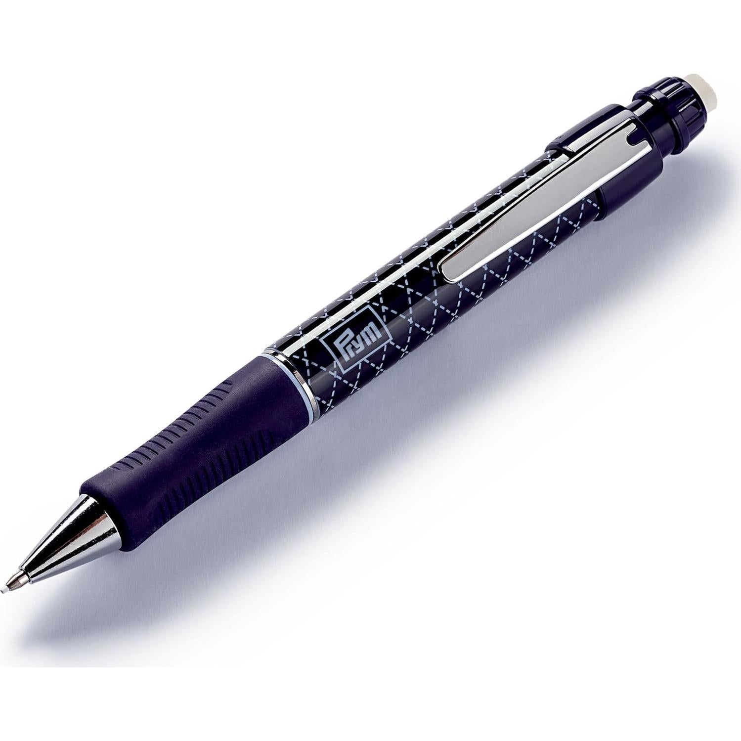 Lápiz de tela mecánico Prym 610840 con 2 cartuchos blancos
