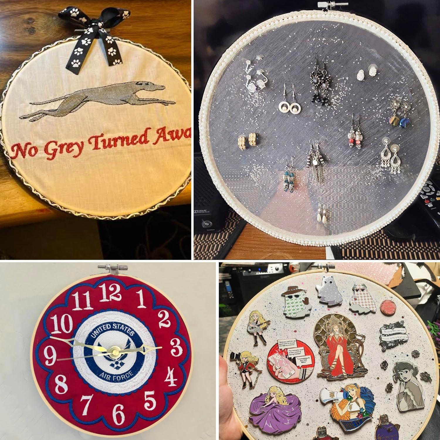 Aros de Bordado de Bambú Kukmakri 30.48 cm - 16 Piezas