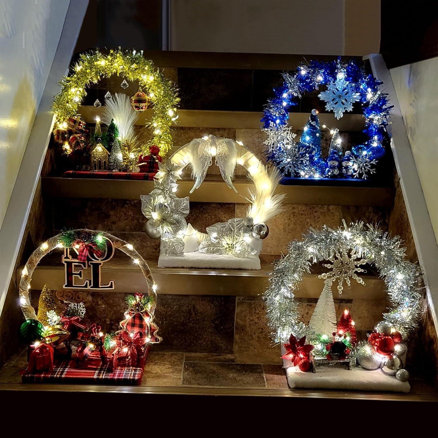 Aros de Bordado de Bambú Kukmakri 30.48 cm - 16 Piezas