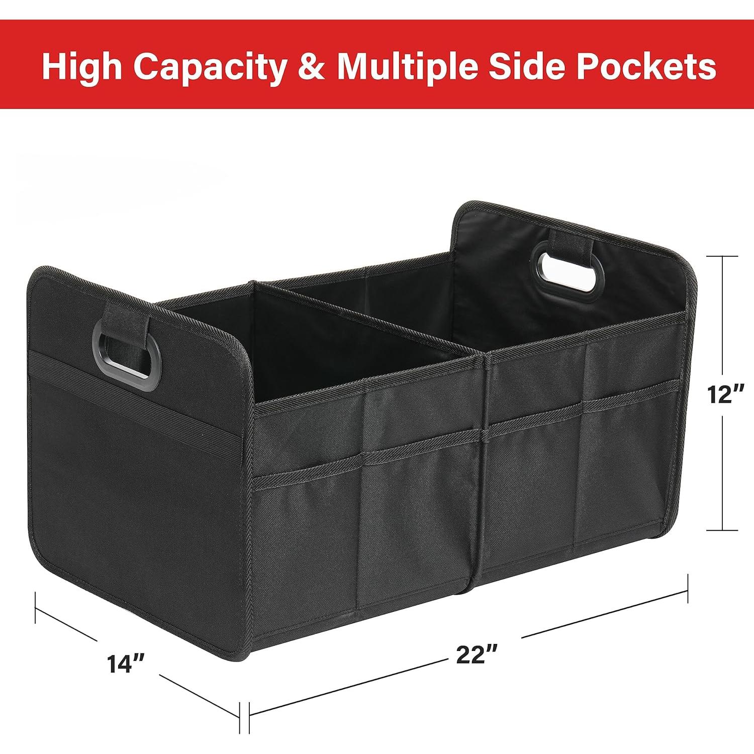 Organizador de Maletero Simple Deluxe 50L Plegable Negro