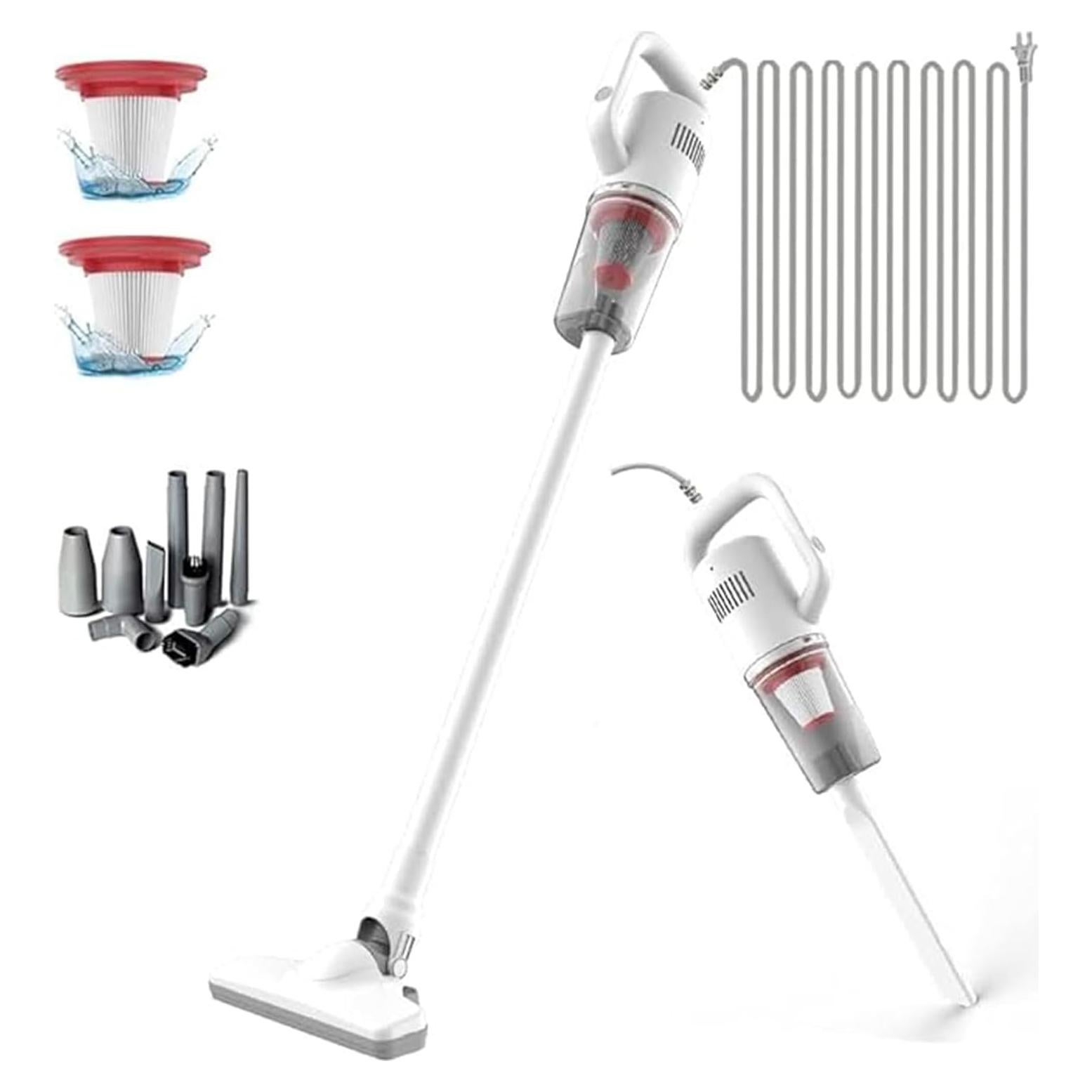 Aspiradora de Mano KEROMEE BX216 con Cable 8m para Suelos de Madera