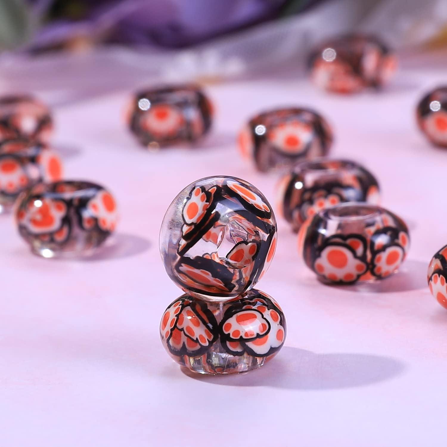 Perlas de Ámbar AIPRIDY para Joyas DIY - 50 Piezas