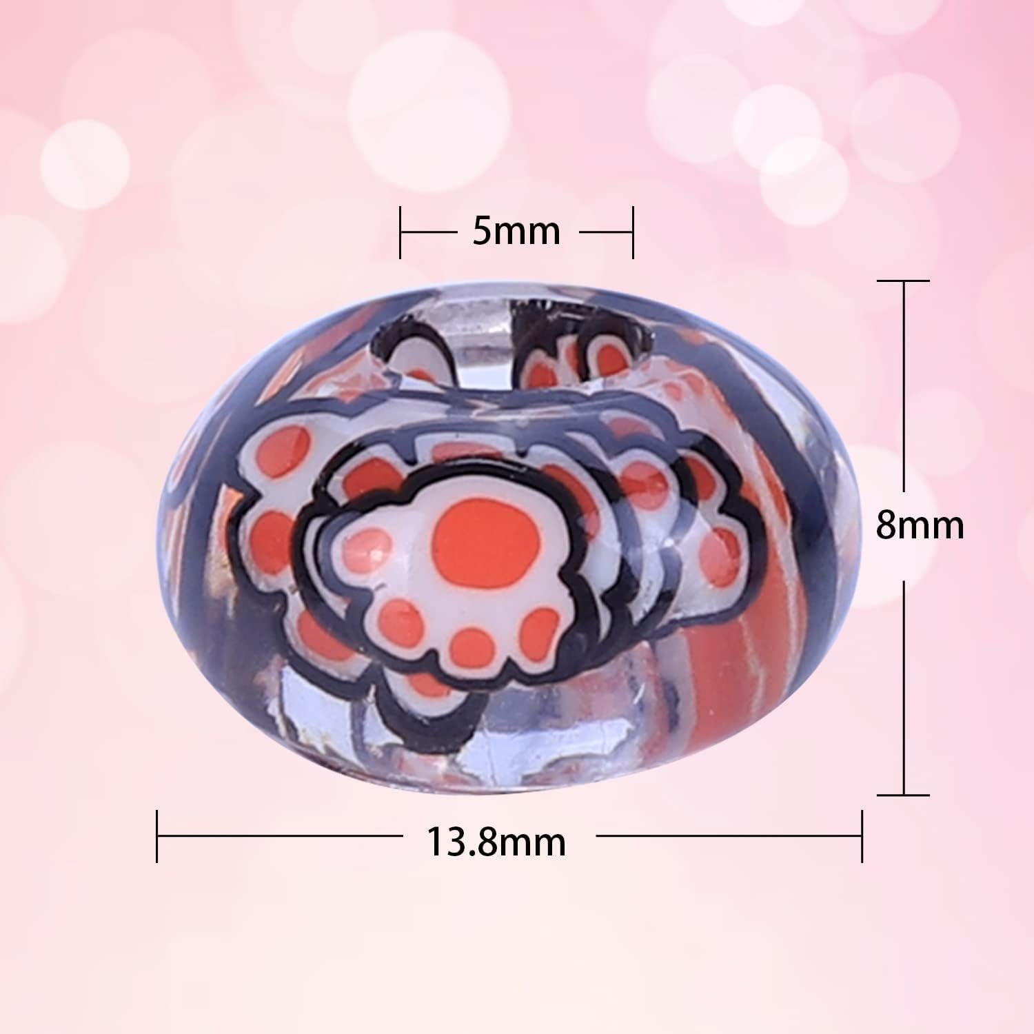 Perlas de Ámbar AIPRIDY para Joyas DIY - 50 Piezas