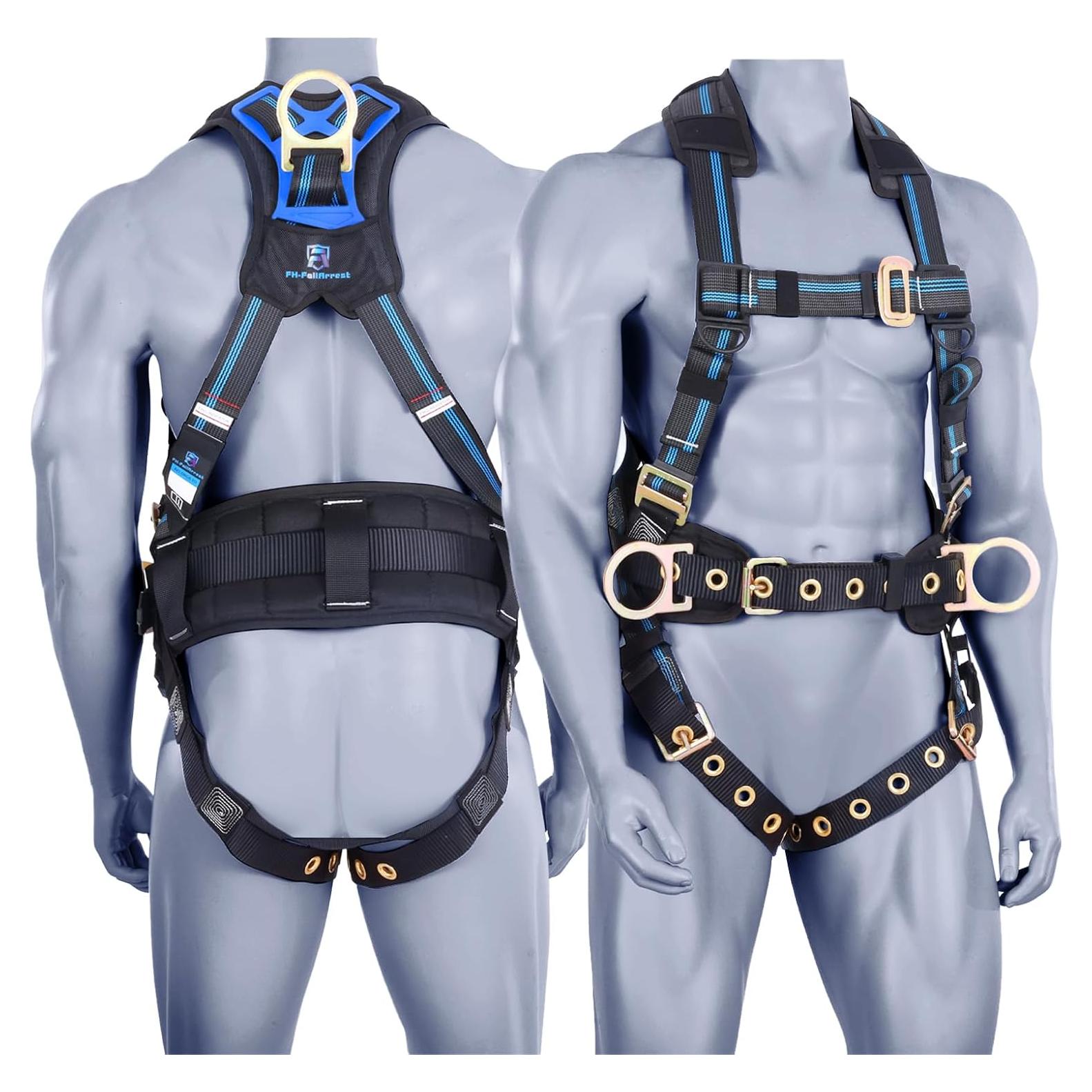 Arnés de Seguridad FHFallArrest 5 Puntos Acolchado 190 kg