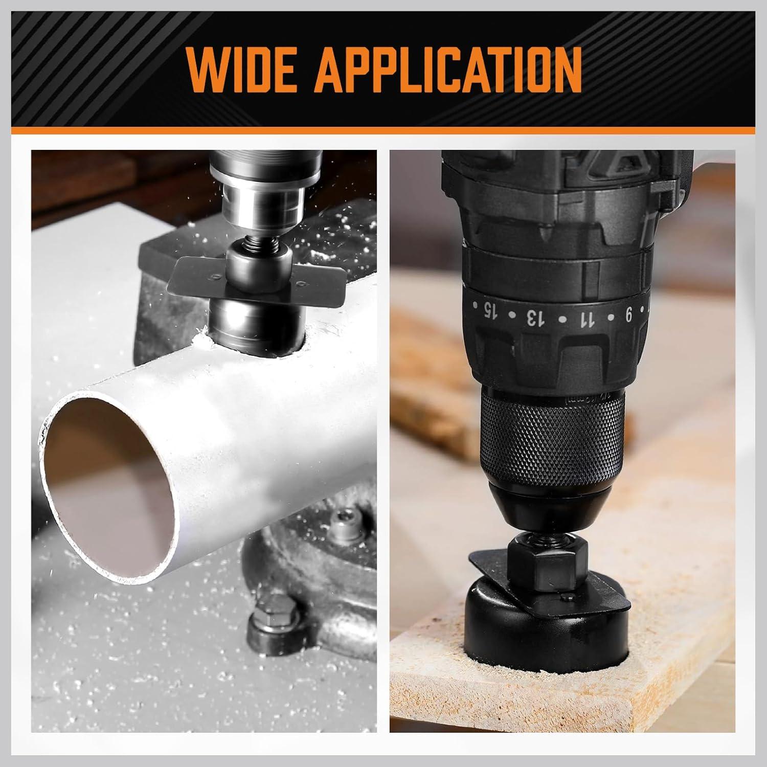 Kit de Sierras de Corona 24PCS HORUSDY 19-152mm para Madera