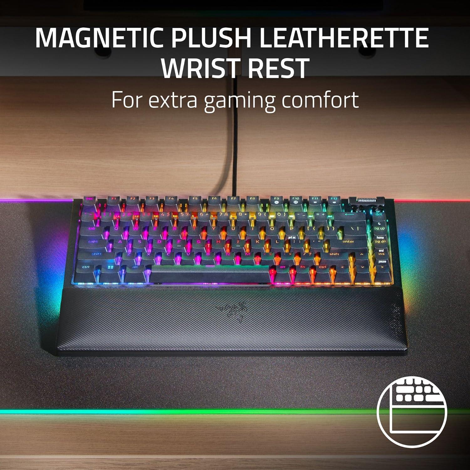Teclado Mecánico Razer BlackWidow V4 75% RGB Compacto