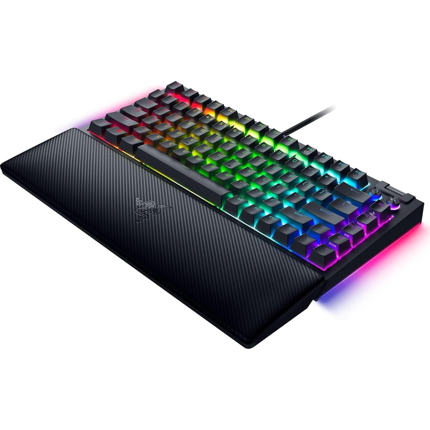 Teclado Mecánico Razer BlackWidow V4 75% RGB Compacto