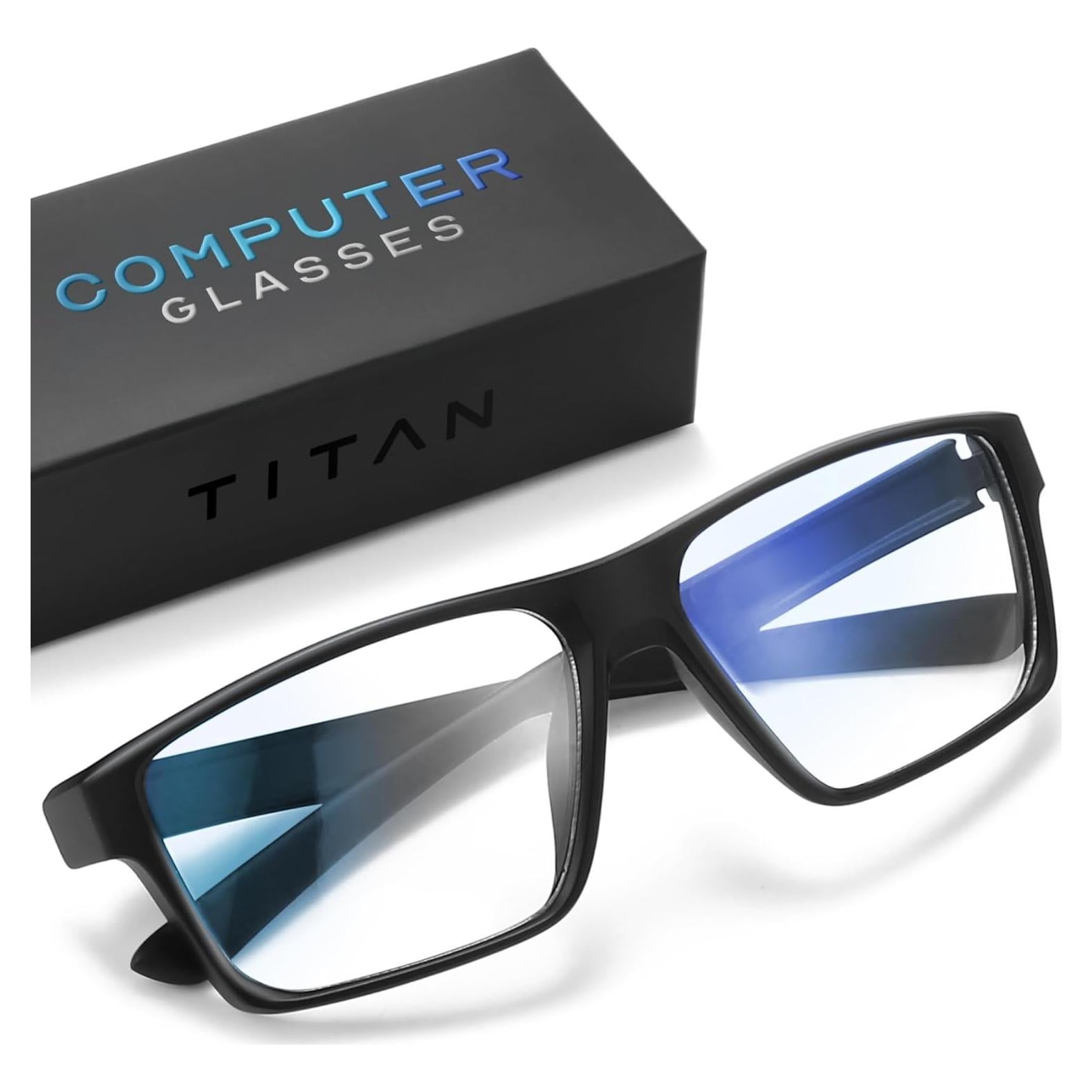 Gafas de computadora Titan Ultimate - Bloqueo luz azul UV400
