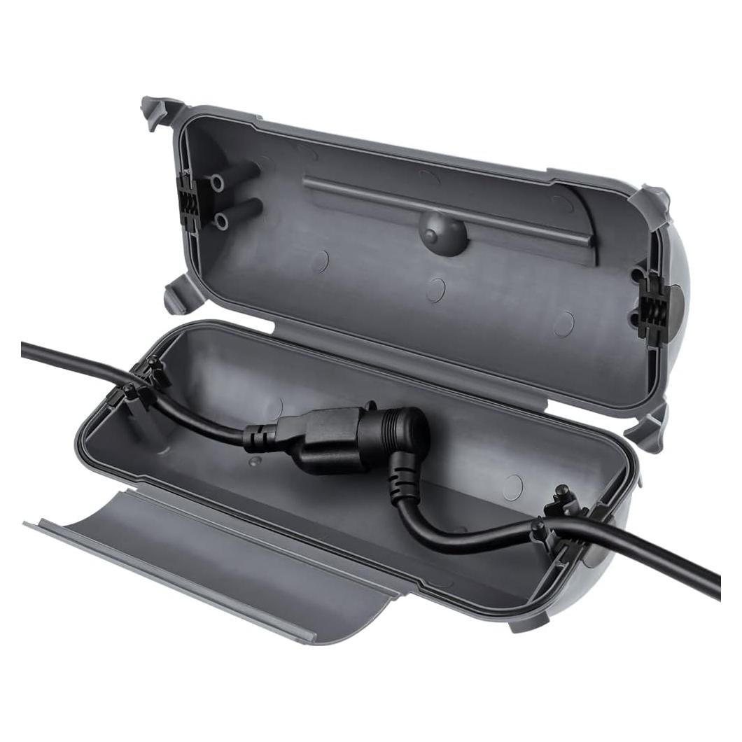 Cubierta de Seguridad Impermeable Flemoon para Enchufes Exteriores