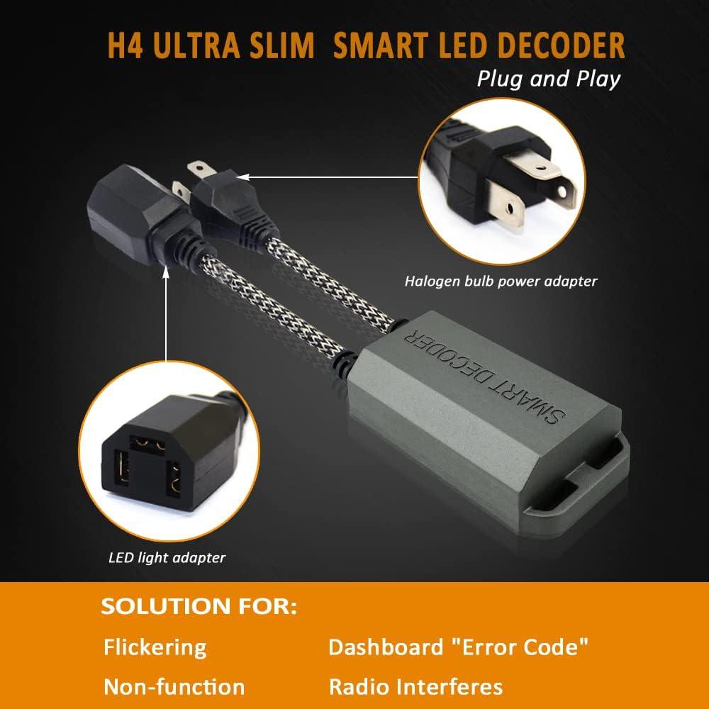 Kit Decodificadores Canbus H4 9003 Bestview 2 Unidades