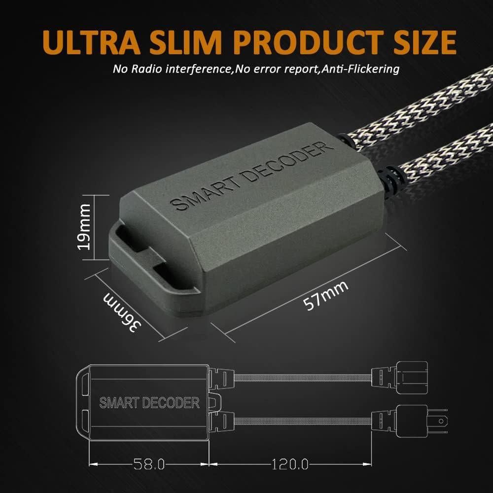 Kit Decodificadores Canbus H4 9003 Bestview 2 Unidades