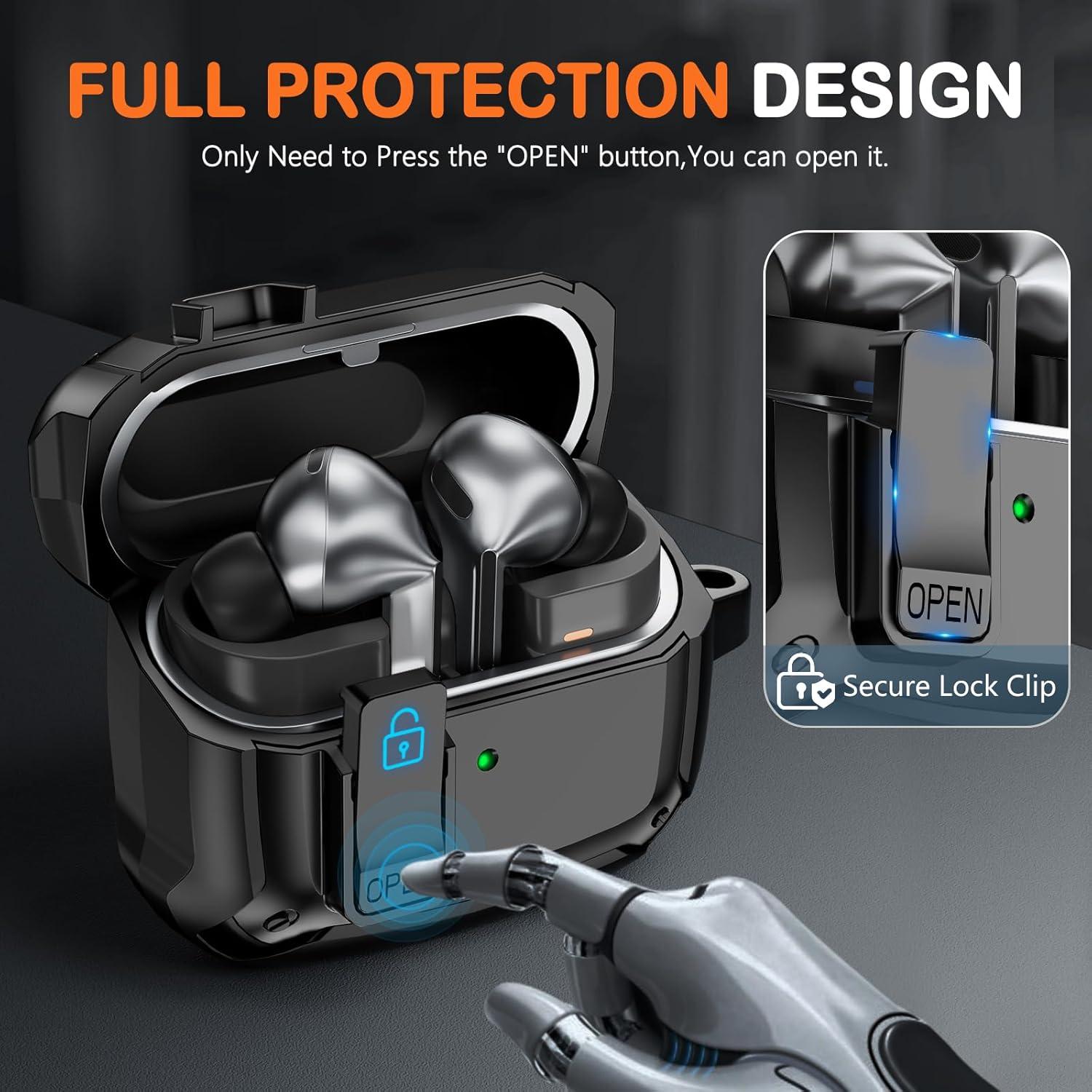 Funda Dura Samsung Galaxy Buds 3/3 Pro con Kit de Limpieza