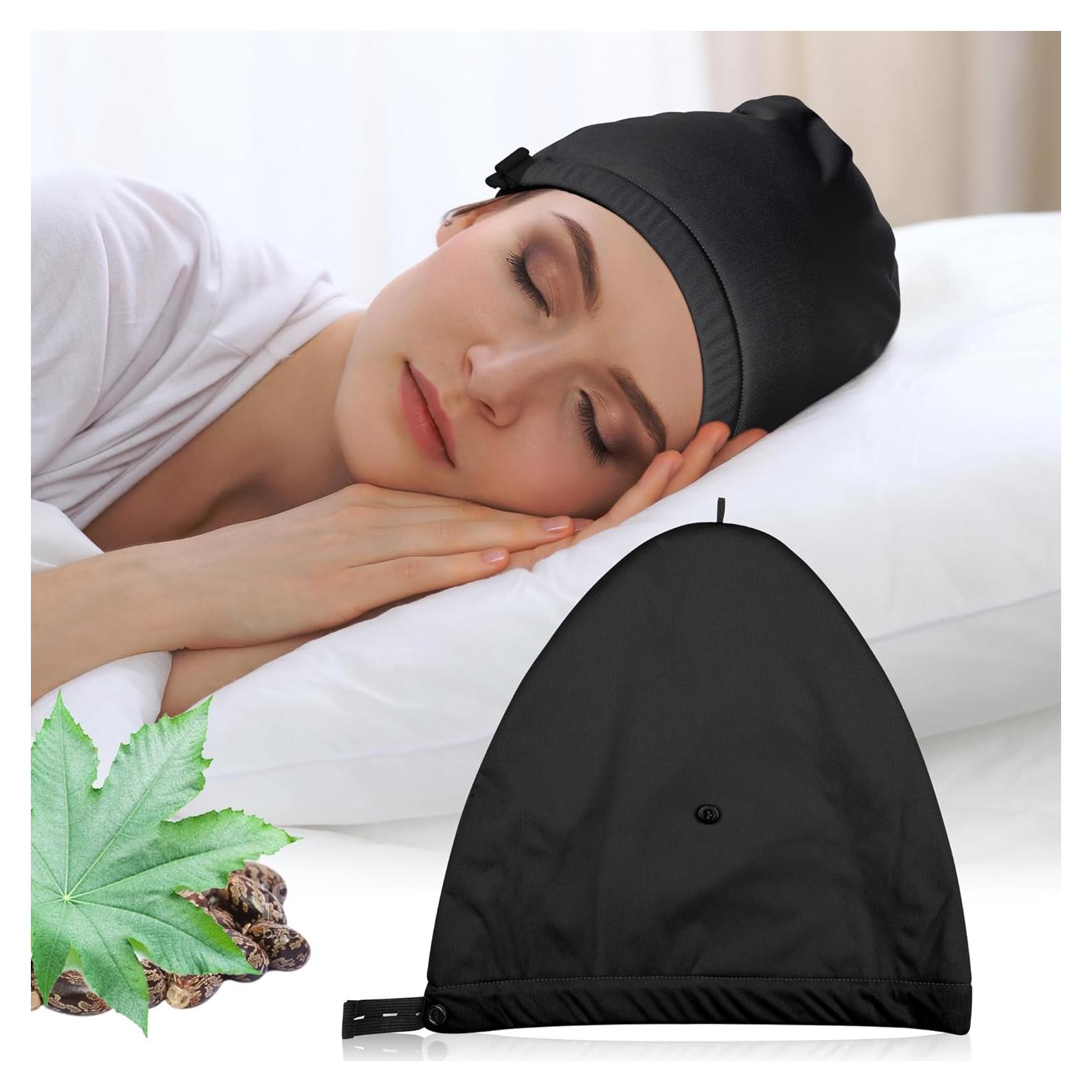 Gorro de Aceite de Ricino ZINGTERRA para Cabello Fino - Negro
