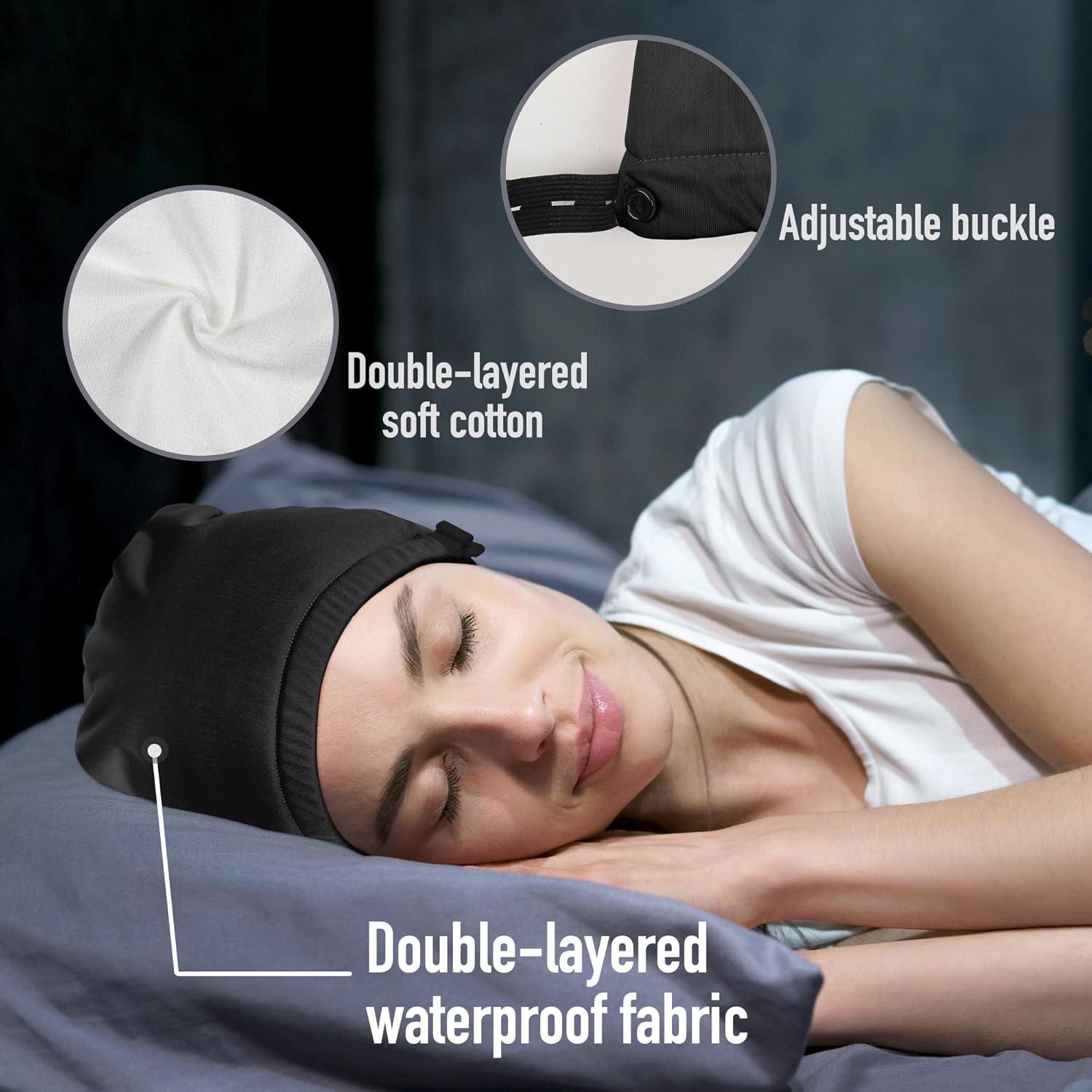 Gorro de Aceite de Ricino ZINGTERRA para Cabello Fino - Negro