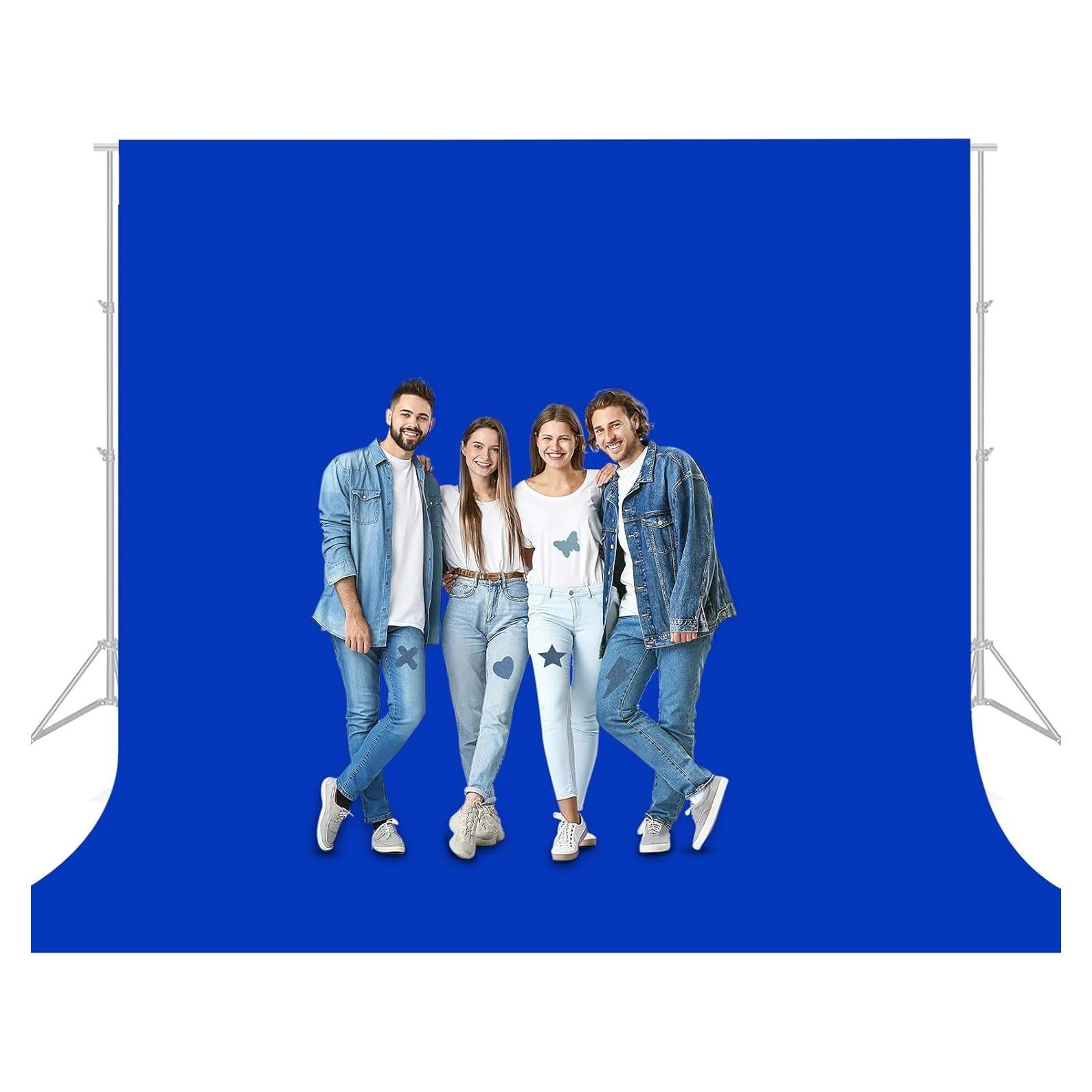 Fondo de Pantalla Azul Real Aimosen 3x3m para Fotografía