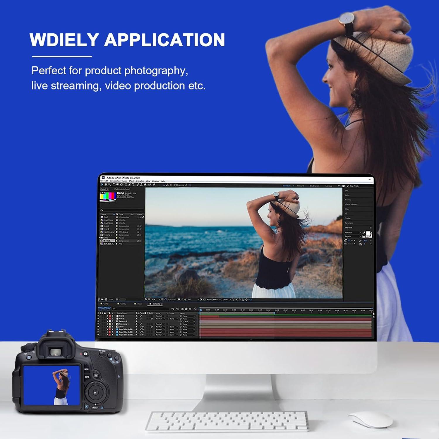 Fondo de Pantalla Azul Real Aimosen 3x3m para Fotografía