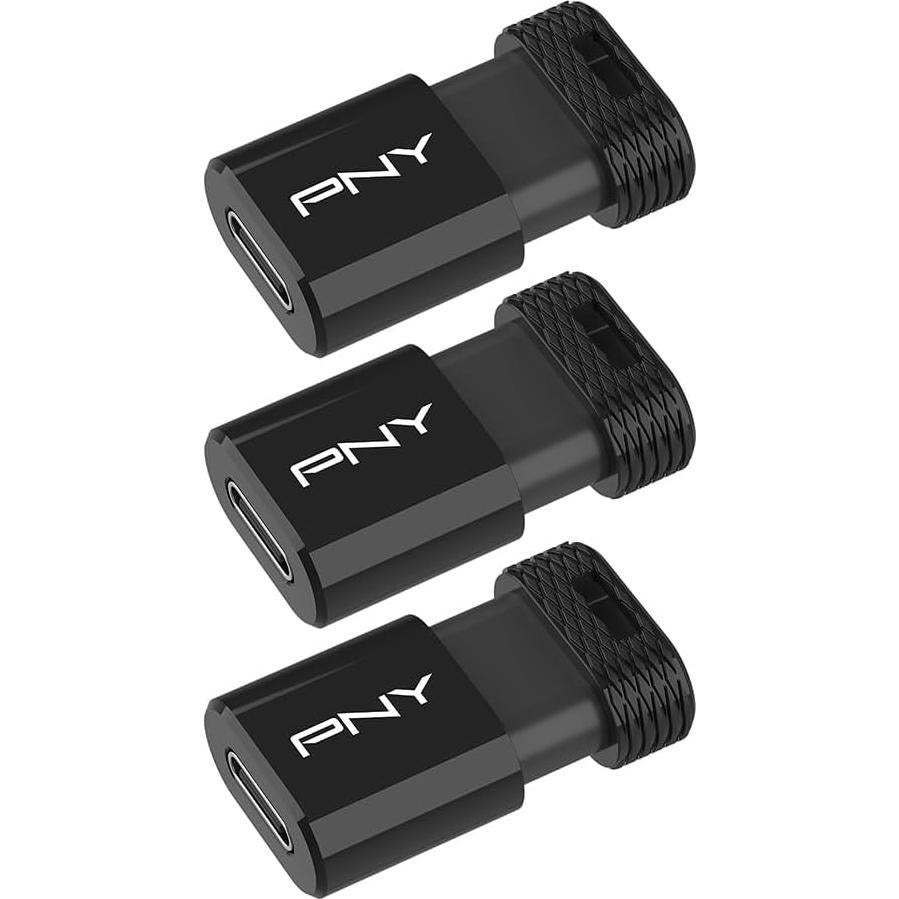 Unidad Flash PNY Elite-X Fit 64GB Tipo-C USB 3.2 - 3 Piezas