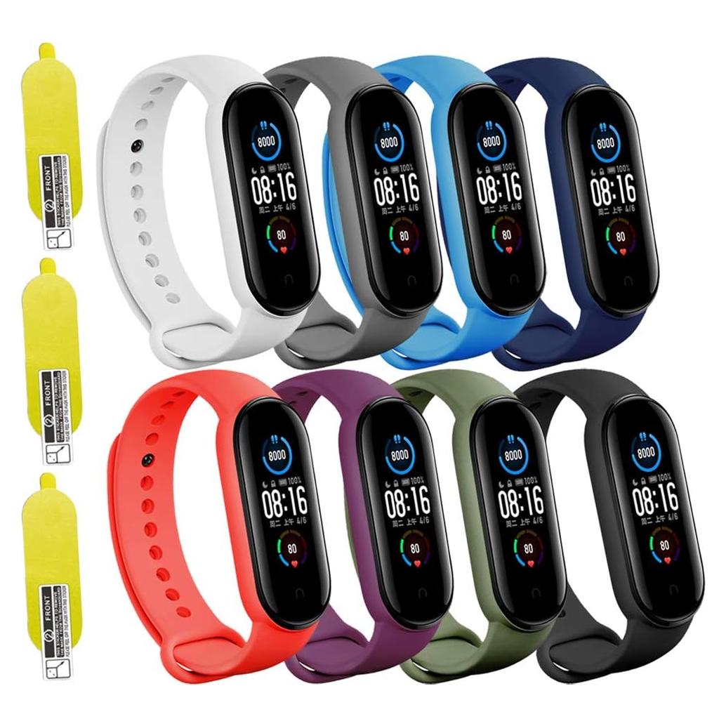 Correas de Reemplazo Xiaomi Mi 5 y 6 + 3 Protectores Gratis