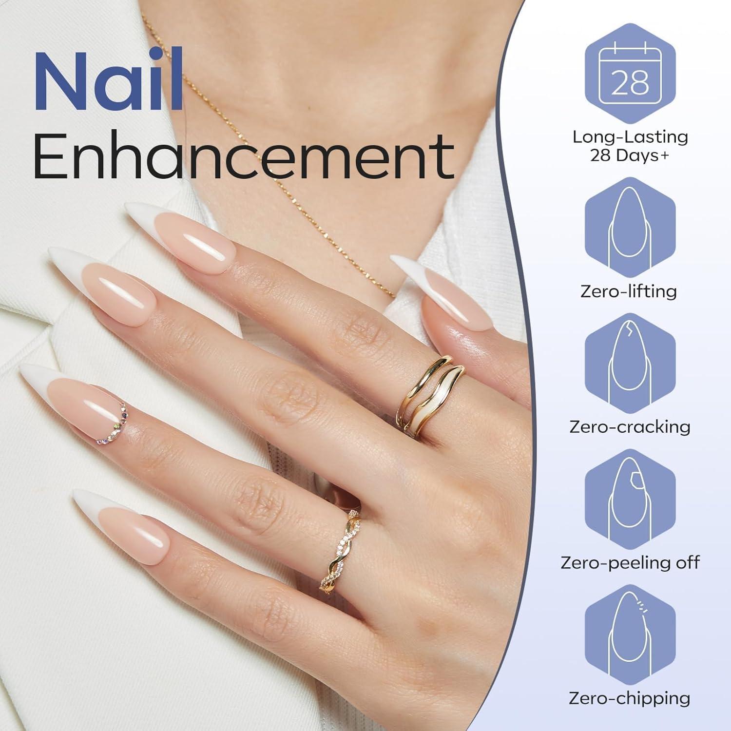 Modelones Gel Top Coat 10ml 2Pcs Acabado Brillante Sin Limpieza