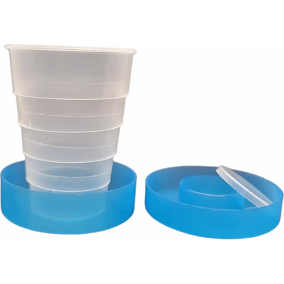 Taza de Beber Plegable Handy Housewares con Estuche Pastillas