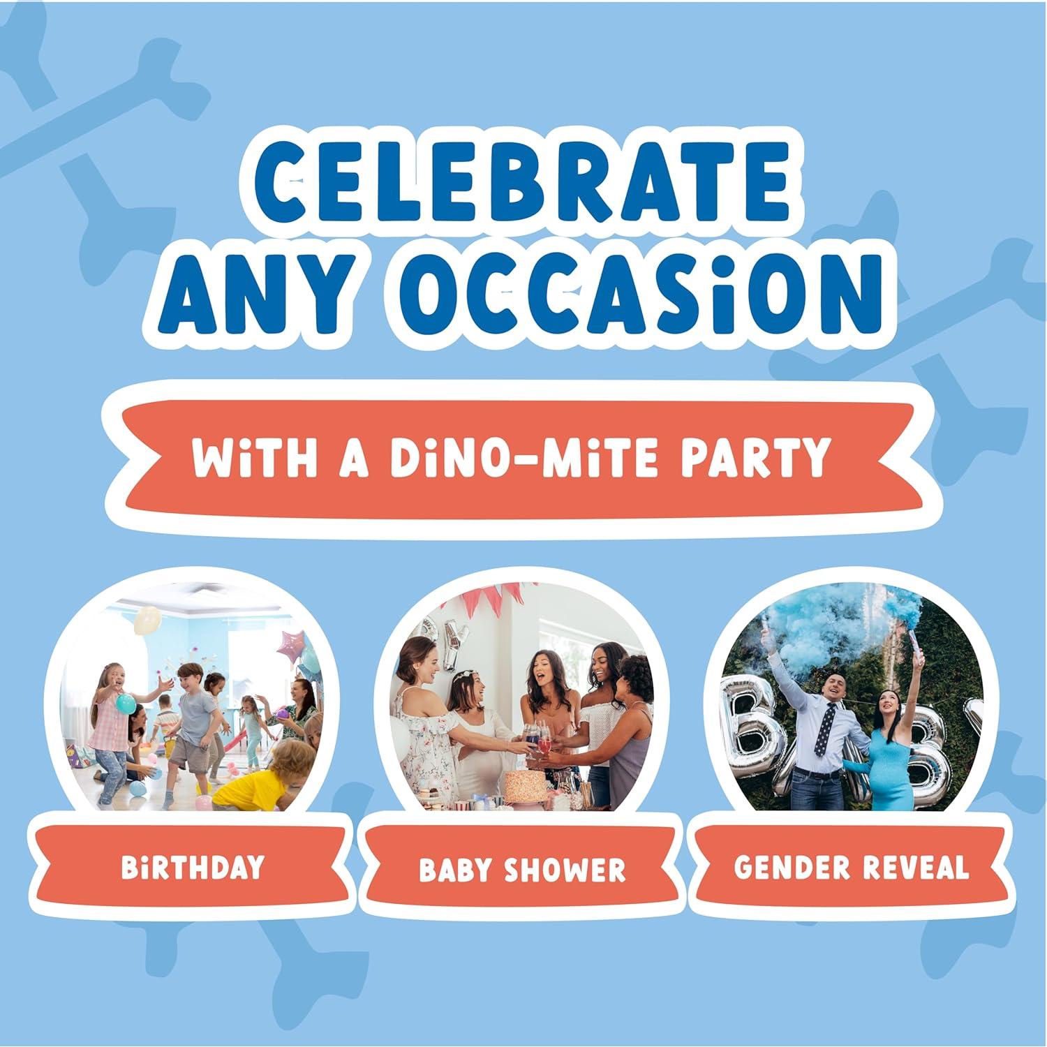 Decoraciones de Cupcakes de Dinosaurio ecoZen - 30 Piezas