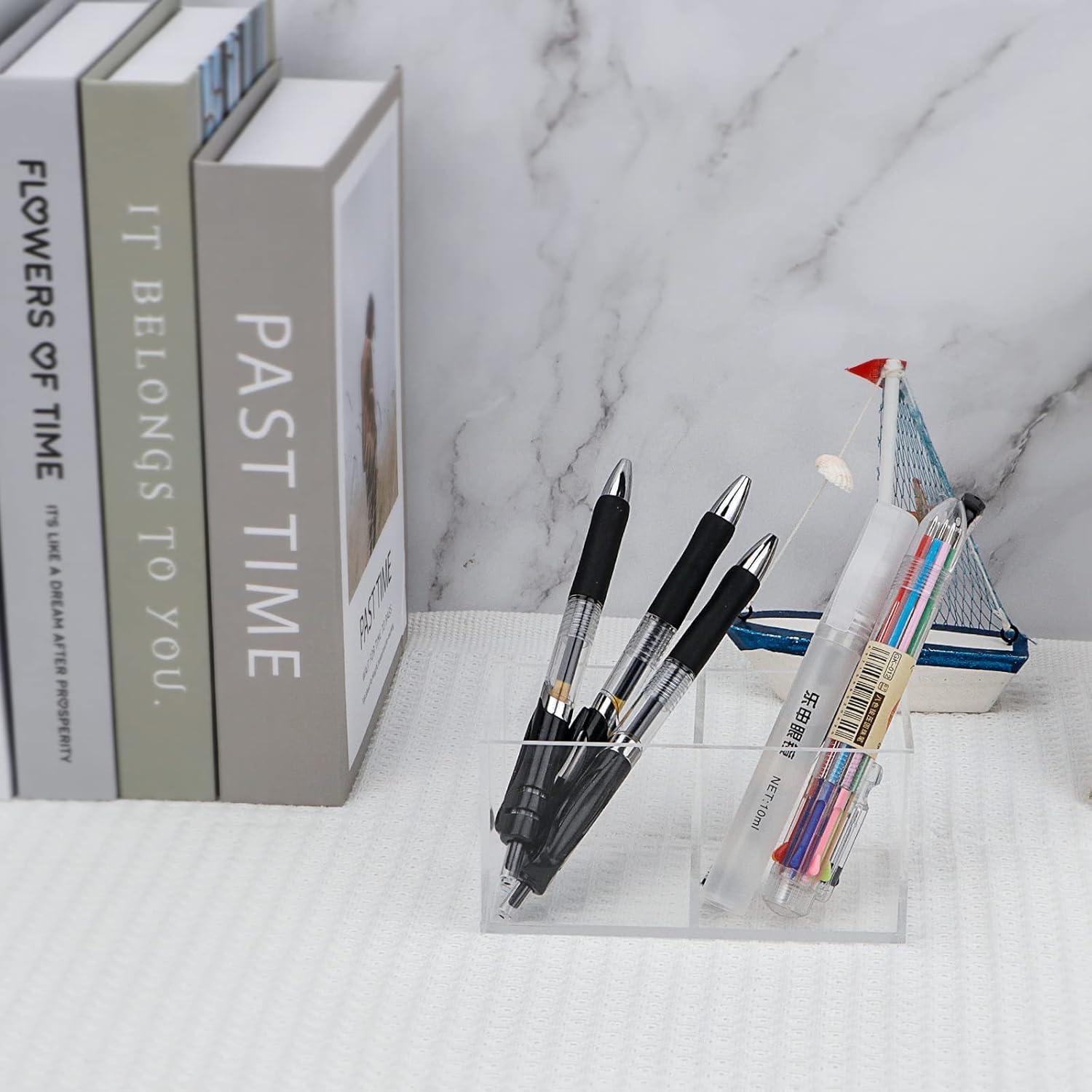 Organizador de Cajones Acrílico Dedoot 2 Secciones 12.7x6.4x5.8 cm