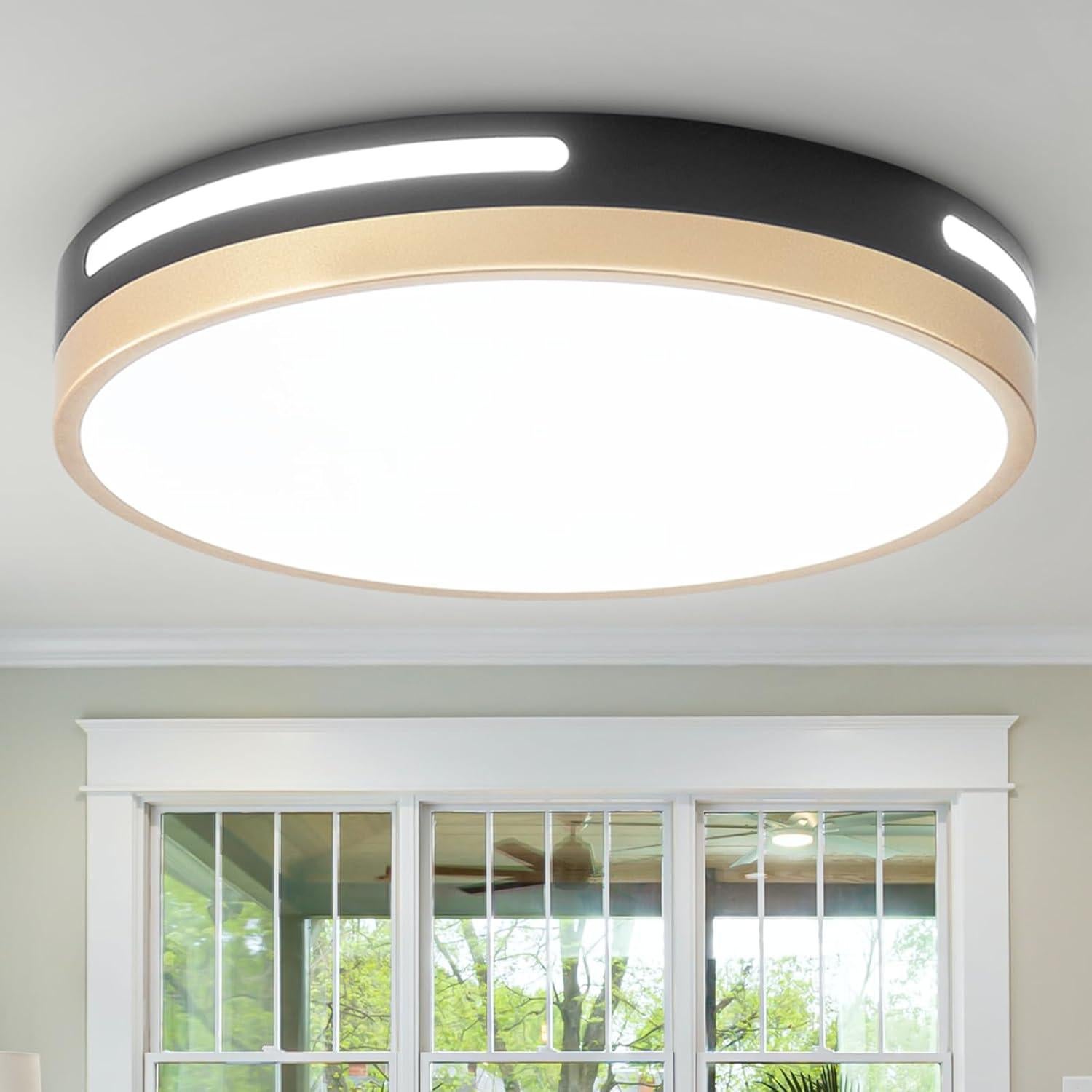 Luz de Techo LED 30 cm Wheatronic 24W Regulable 2 Pack