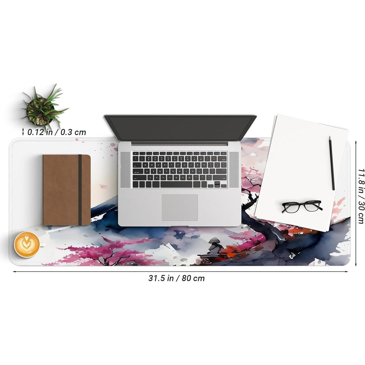 Alfombrilla de Ratón Grande FTSYAD 80x30 cm Antideslizante