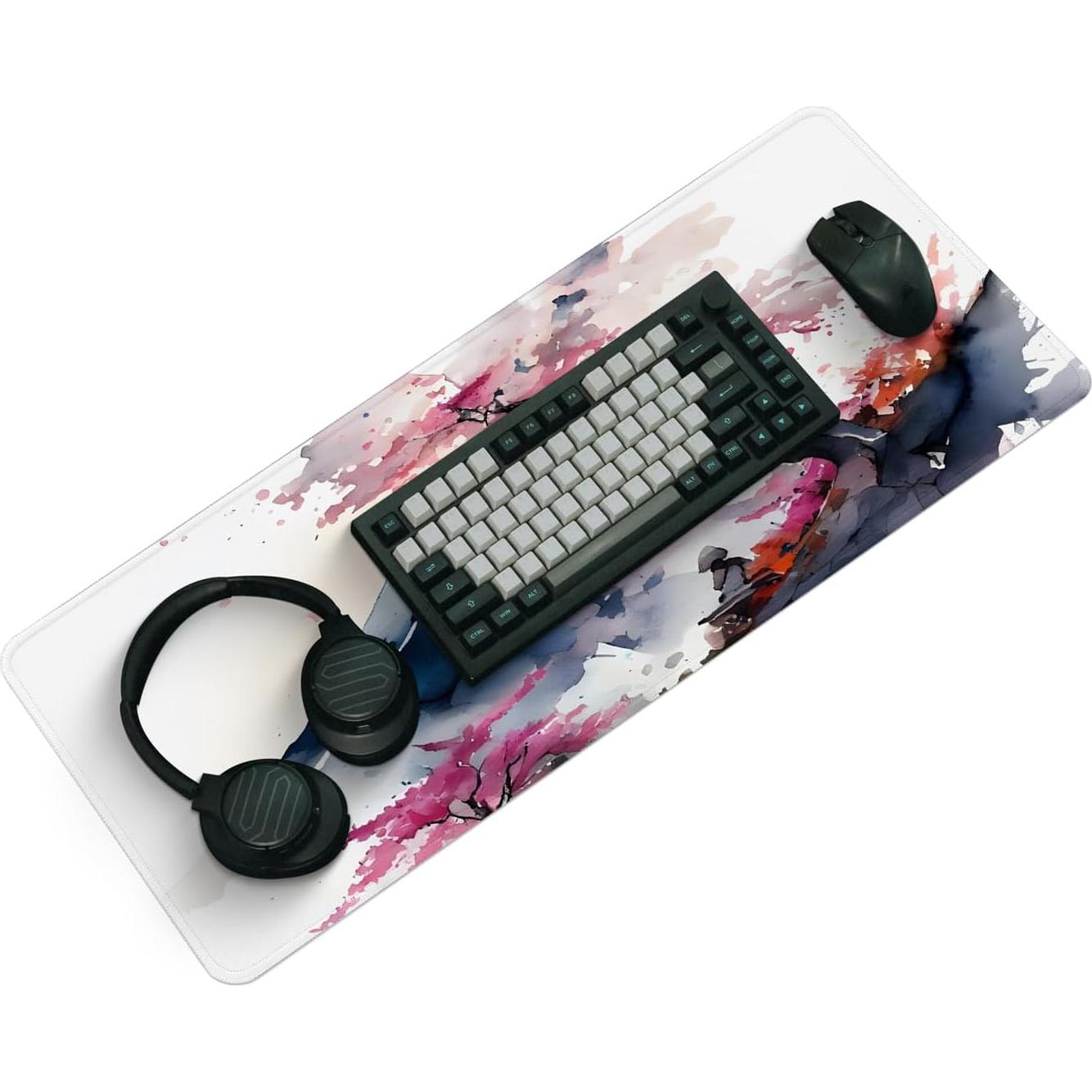 Alfombrilla de Ratón Grande FTSYAD 80x30 cm Antideslizante